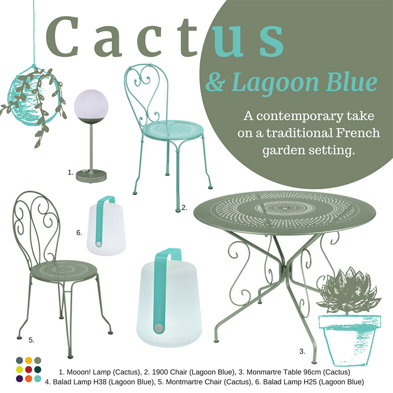 Cactus Lagoon Blue Combination