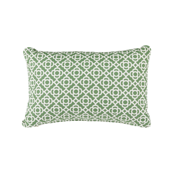 Sage Green Lorette Outdoor Cushion - 68 x 44cm By Fermob in Sage Green