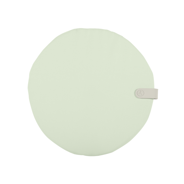Mint Colour Mix Outdoor Round Seat Cushion 40cm By Fermob in Mint