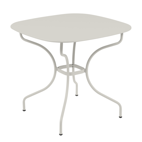 Clay Grey Opera+ Carronde Outdoor Dining Table 82cm x 82cm By Fermob in Clay Grey