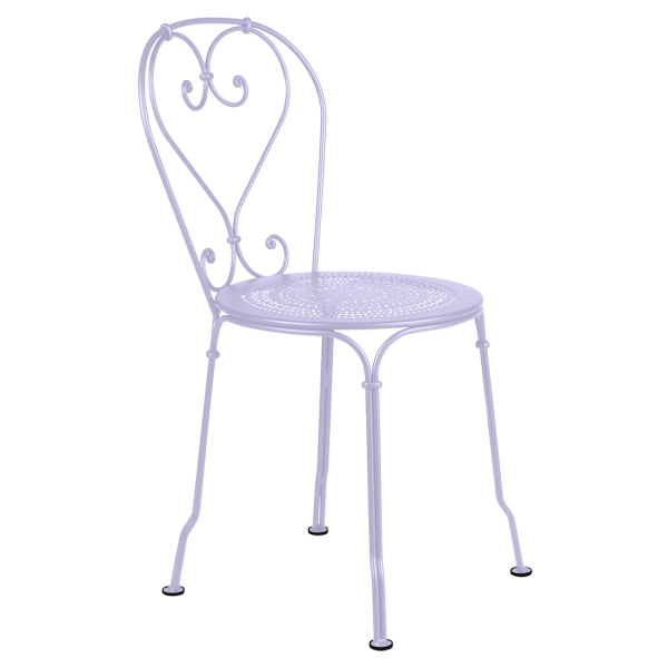 Marshmallow 1900 Garden Dining Chair By Fermob in Marshmallow