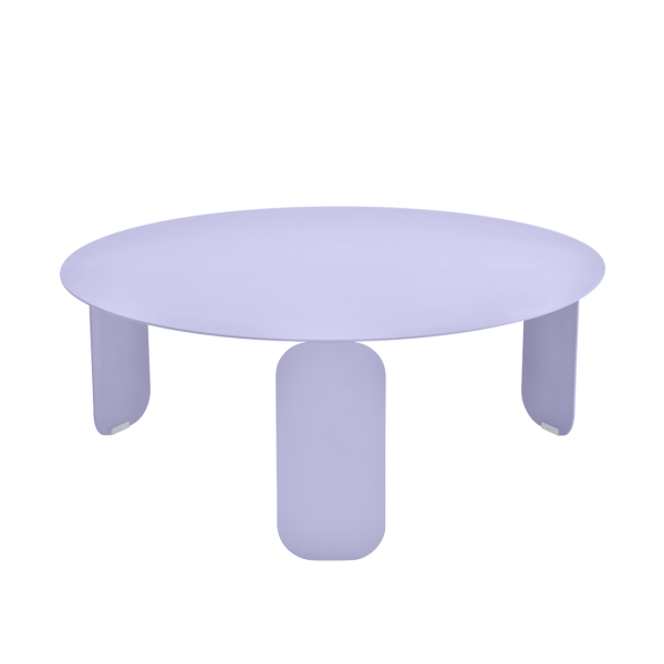Marshmallow Bebop Low Table Round 80cm By Fermob in Marshmallow
