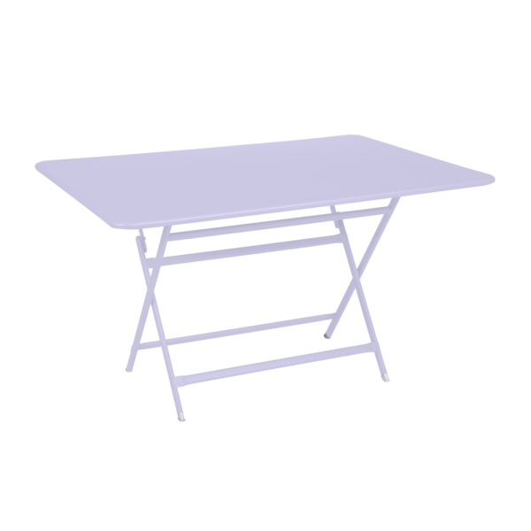 Marshmallow Caractere Large Folding Outdoor Dining Table 128 x 90cm By Fermob in Marshmallow