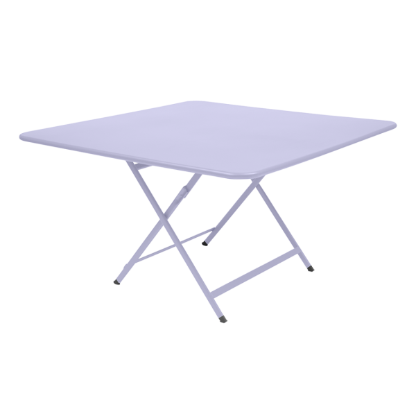 Marshmallow Caractere Large Square Folding Outdoor Dining Table By Fermob in Marshmallow