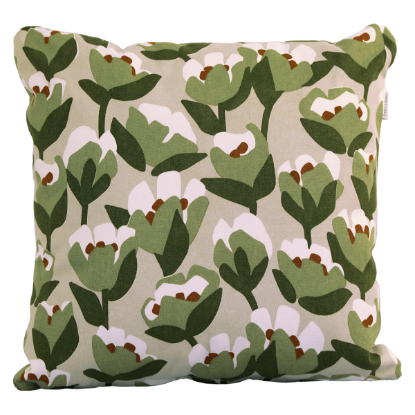 Autumn Poetry Bouquet Sauvage Tulipe Outdoor Cushion 44 x 44cm By Fermob in Autumn Poetry