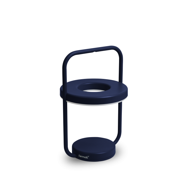 Deep Blue Ulli Monochrome Lamp 30cm in Deep Blue