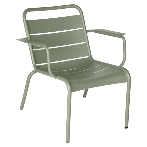 Cactus Luxembourg Outdoor Lounge Armchair By Fermob in Cactus