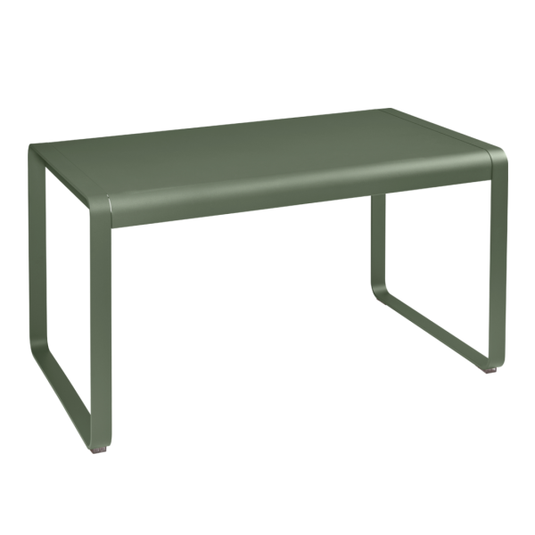 Cactus Bellevie Outdoor Dining Table 140 x 80cm By Fermob in Cactus