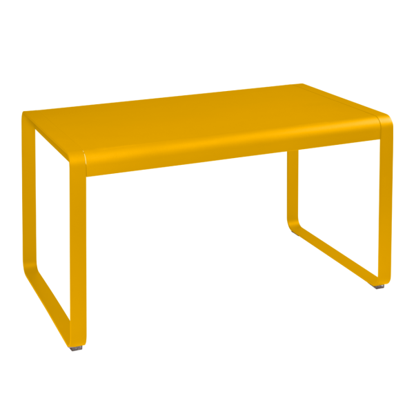 Honey Bellevie Outdoor Dining Table 140 x 80cm By Fermob in Honey