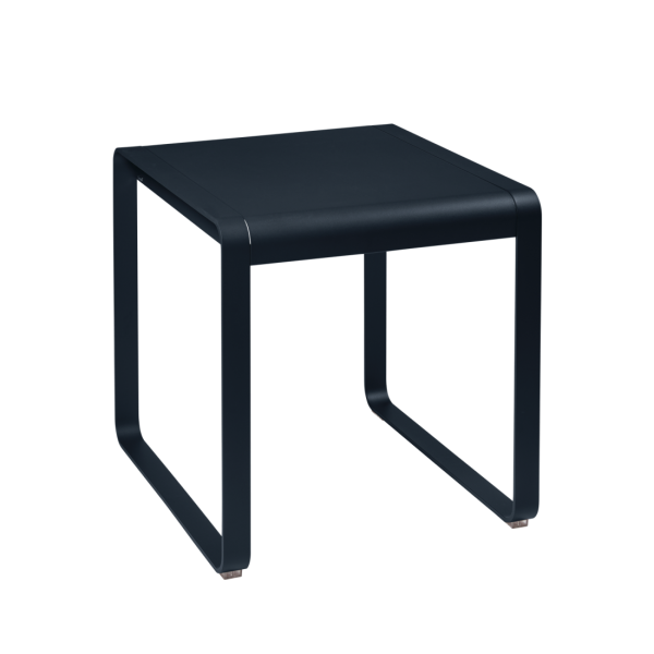 Deep Blue Bellevie Outdoor Dining Table 74 x 80cm By Fermob in Deep Blue