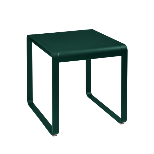 Cedar Green Bellevie Outdoor Dining Table 74 x 80cm By Fermob in Cedar Green