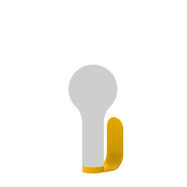 Honey Aplo Outdoor Portable Lamp Wall Bracket By Fermob in Honey