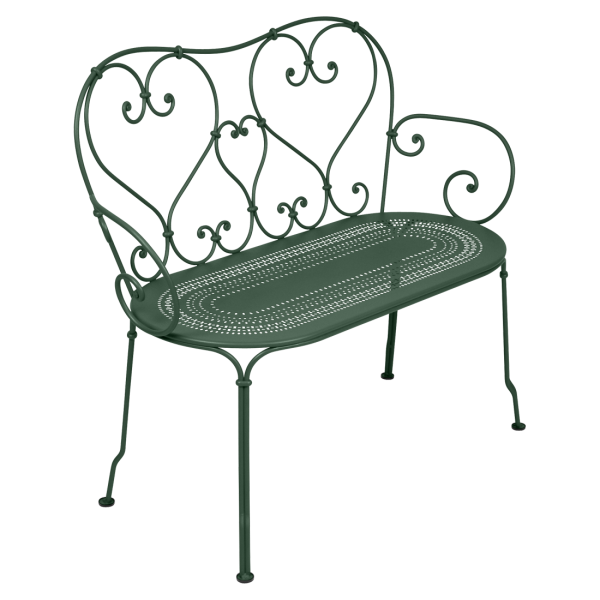Cedar Green 1900 Garden Bench By Fermob in Cedar Green