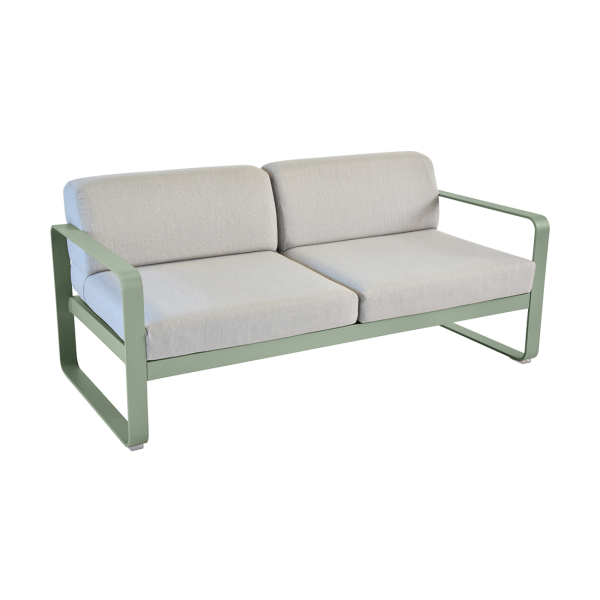 Cactus Bellevie 2 Seater Outdoor Sofa By Fermob in Cactus