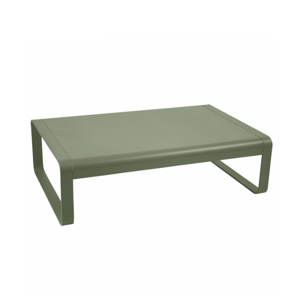 Cactus Bellevie Outdoor Low Coffee Table 103 x 75cm By Fermob in Cactus