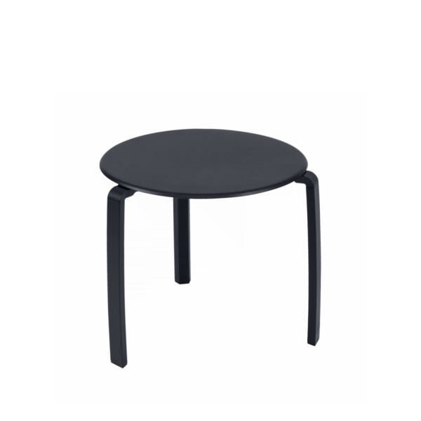 Anthracite Alize Outdoor Low Side Table By Fermob in Anthracite