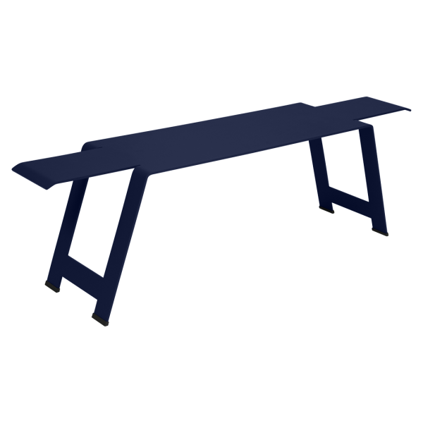 Fermob Origami Bench in Deep Blue