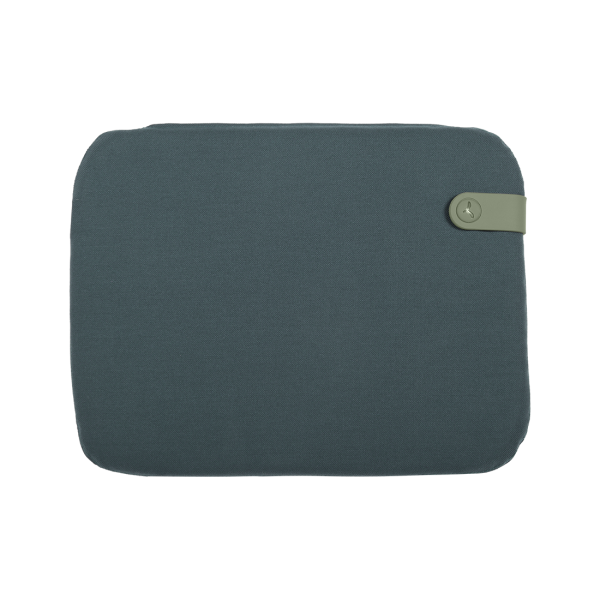 Colour Mix Outdoor Seat Cushion 38 x 30cm By Fermob in Night Blue