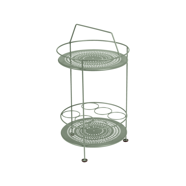 Montmartre Garden Dining Metal Portable Bar By Fermob in Cactus