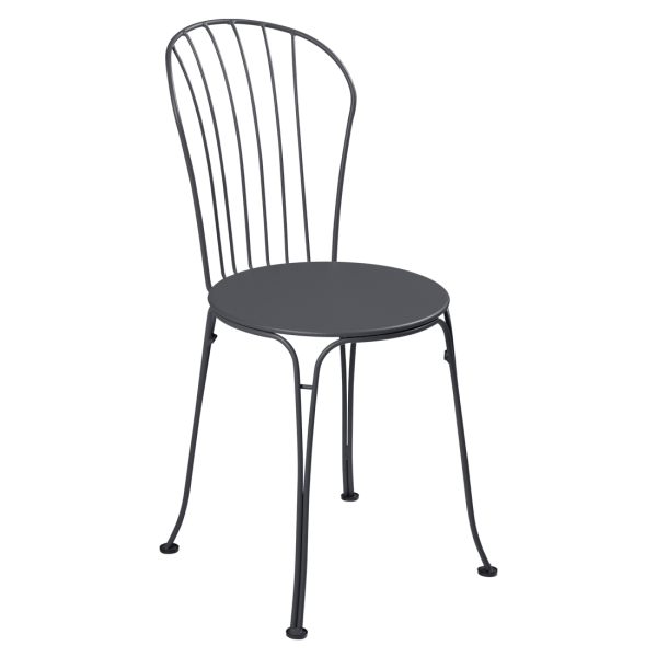 Opera+ Outdoor Dining Chair By Fermob in Anthracite