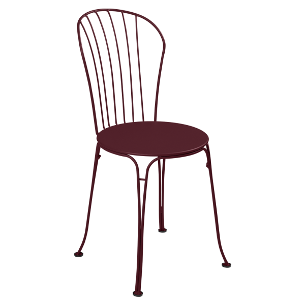 Opera+ Outdoor Dining Chair By Fermob in Black Cherry