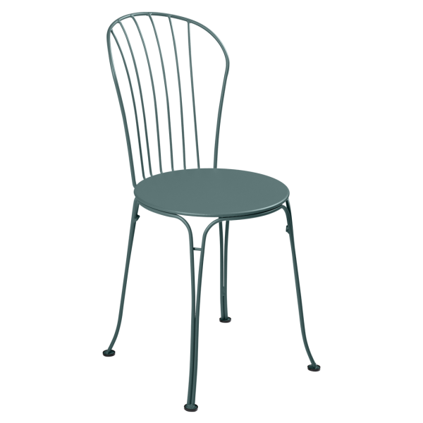 Opera+ Outdoor Dining Chair By Fermob in Storm Grey