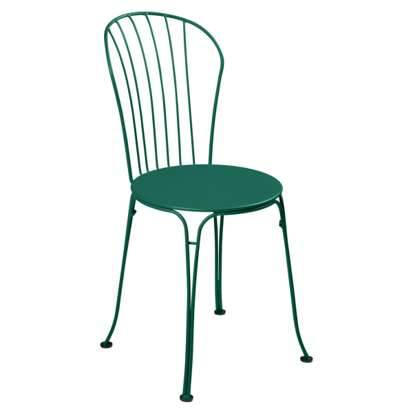 Opera+ Outdoor Dining Chair By Fermob in Cedar Green