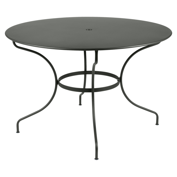 Opera+ Round Outdoor Dining Table 117cm By Fermob in Rosemary