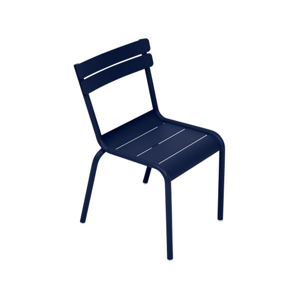 Luxembourg Kid Children's Outdoor Chair By Fermob in Deep Blue