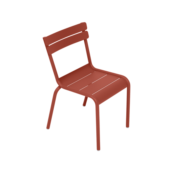Luxembourg Kid Children's Outdoor Chair By Fermob in Red Ochre