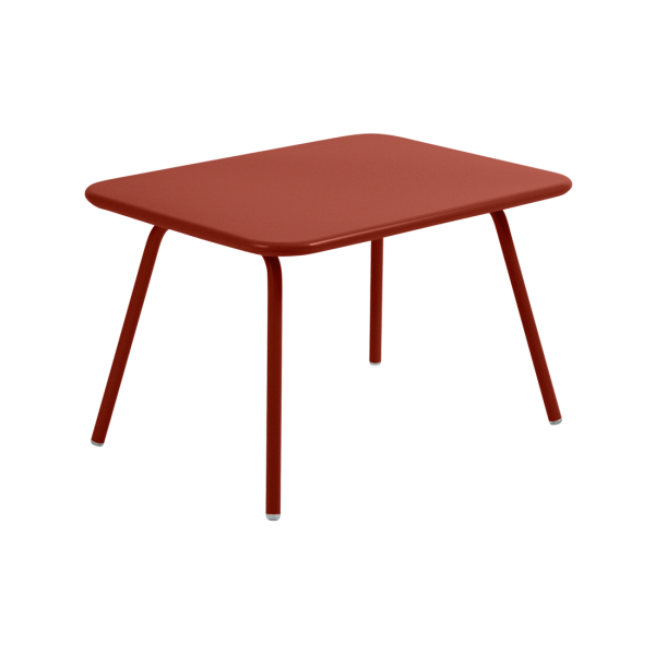 Luxembourg Kid Children's Outdoor Table By Fermob in Red Ochre