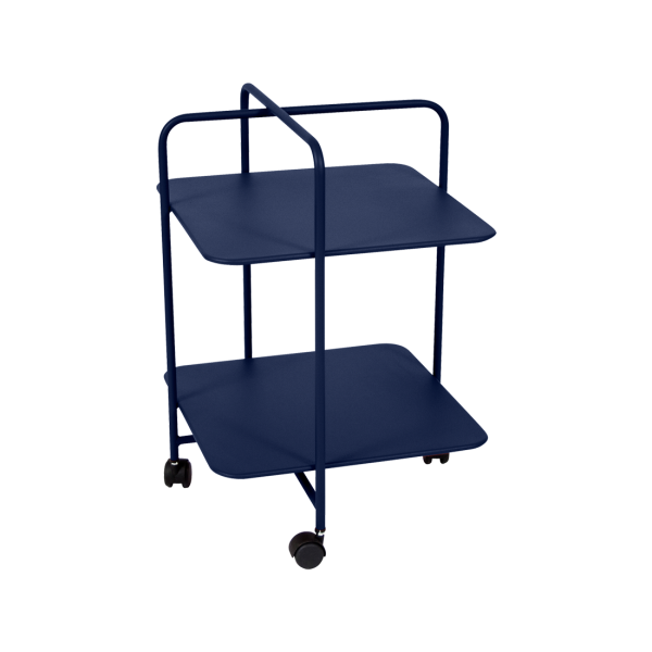 Alfred Outdoor Drinks Trolley By Fermob in Deep Blue