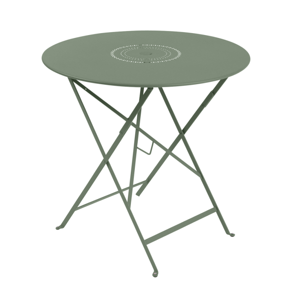 Floreal Folding Garden Table Round 77cm By Fermob in Cactus