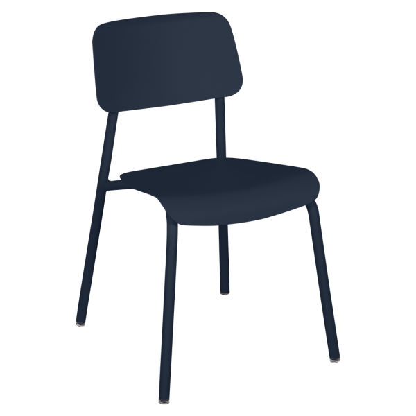 Studie Outdoor Dining Chair By Fermob in Deep Blue