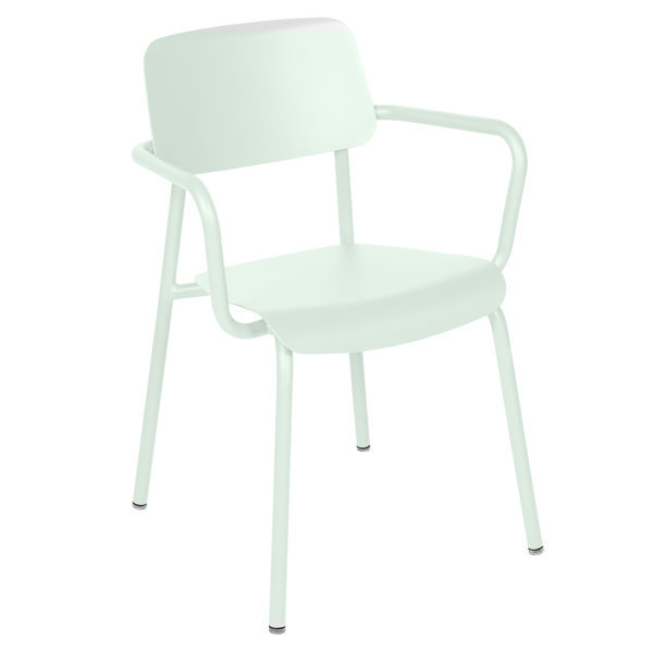 Studie Outdoor Dining Armchair By Fermob in Ice Mint