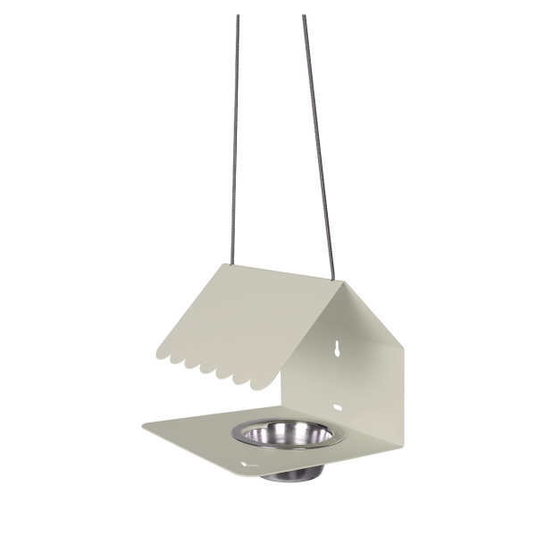 Picoti Hanging Bird Feeder By Fermob in Clay Grey