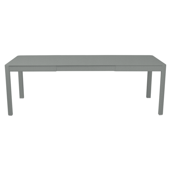 Ribambelle Outdoor Dining Table - 2 Extensions 149 to 234cm By Fermob in Lapilli Grey