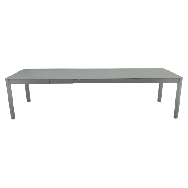 Ribambelle Outdoor Dining Table - 3 Extensions 149 to 299cm By Fermob in Lapilli Grey