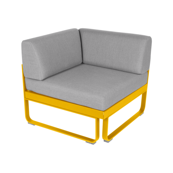Bellevie Corner Module by Fermob in Honey