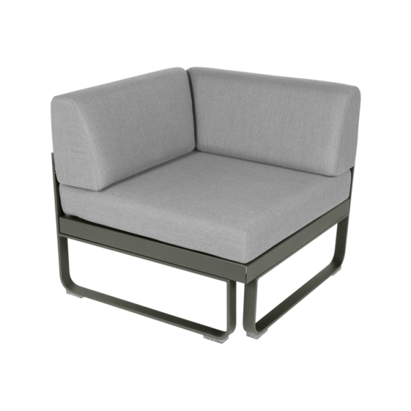 Bellevie Corner Module by Fermob in Rosemary