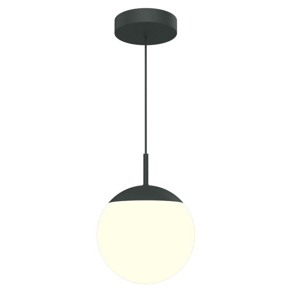 Mooon! Pendant Light 25cm By Fermob in Anthracite
