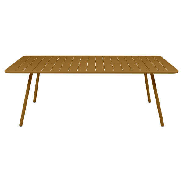 Luxembourg Outdoor Dining Table 207 x 100cm By Fermob in Gingerbread