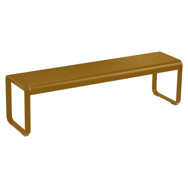 Bellevie Outdoor Dining Bench By Fermob in Gingerbread