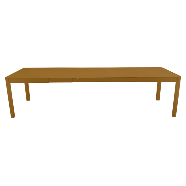 Ribambelle Outdoor Dining Table - 3 Extensions 149 to 299cm By Fermob in Gingerbread