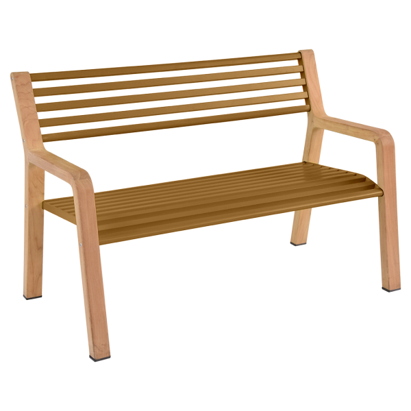 Somerset Garden Bench By Fermob in Gingerbread
