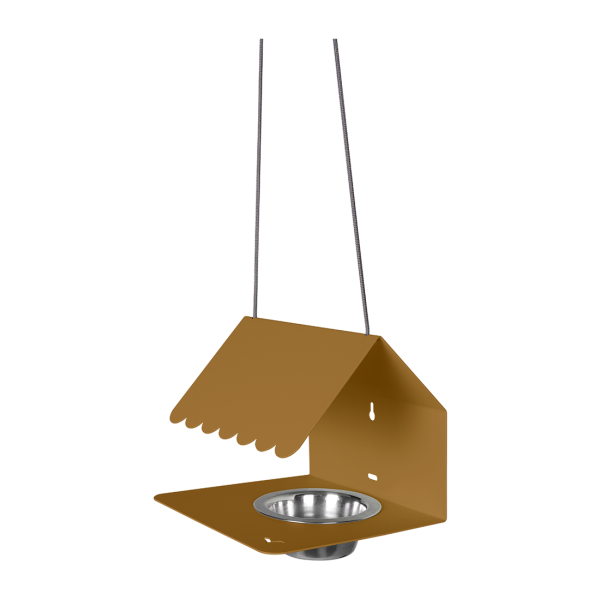 Picoti Hanging Bird Feeder By Fermob in Gingerbread