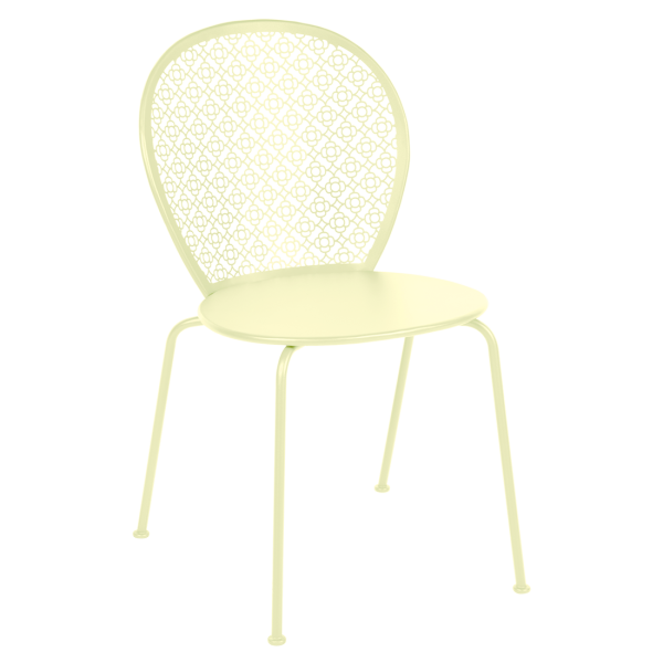 Fermob Lorette Chair in Frosted Lemon