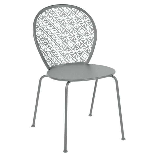 Fermob Lorette Chair in Lapilli Grey
