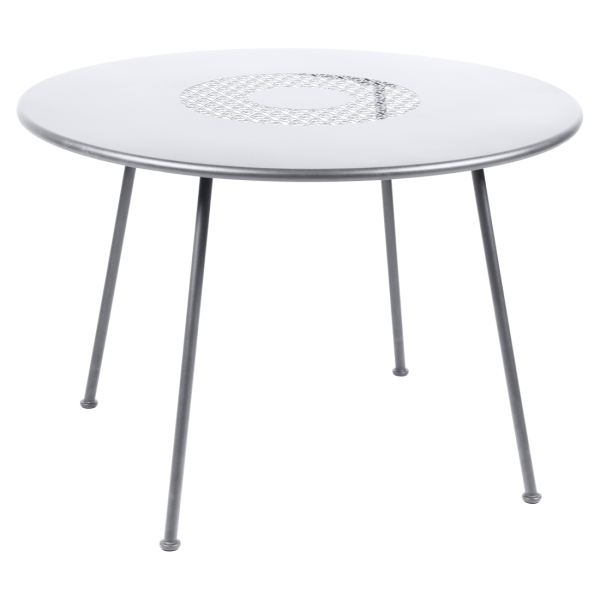 Fermob Lorette Table Round 110cm in Cotton White