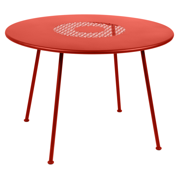 Fermob Lorette Table Round 110cm in Capucine